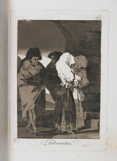 Planche de Los Caprichos, 1797-1798 - Francisco de Goya